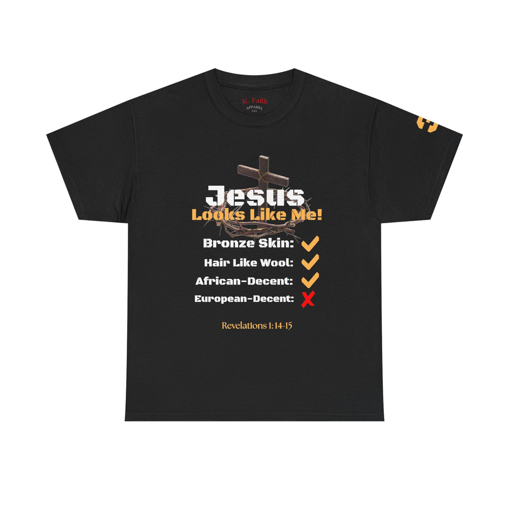 Jesus Looks Like Me Graphic Tee | Faith Christian Shirt
