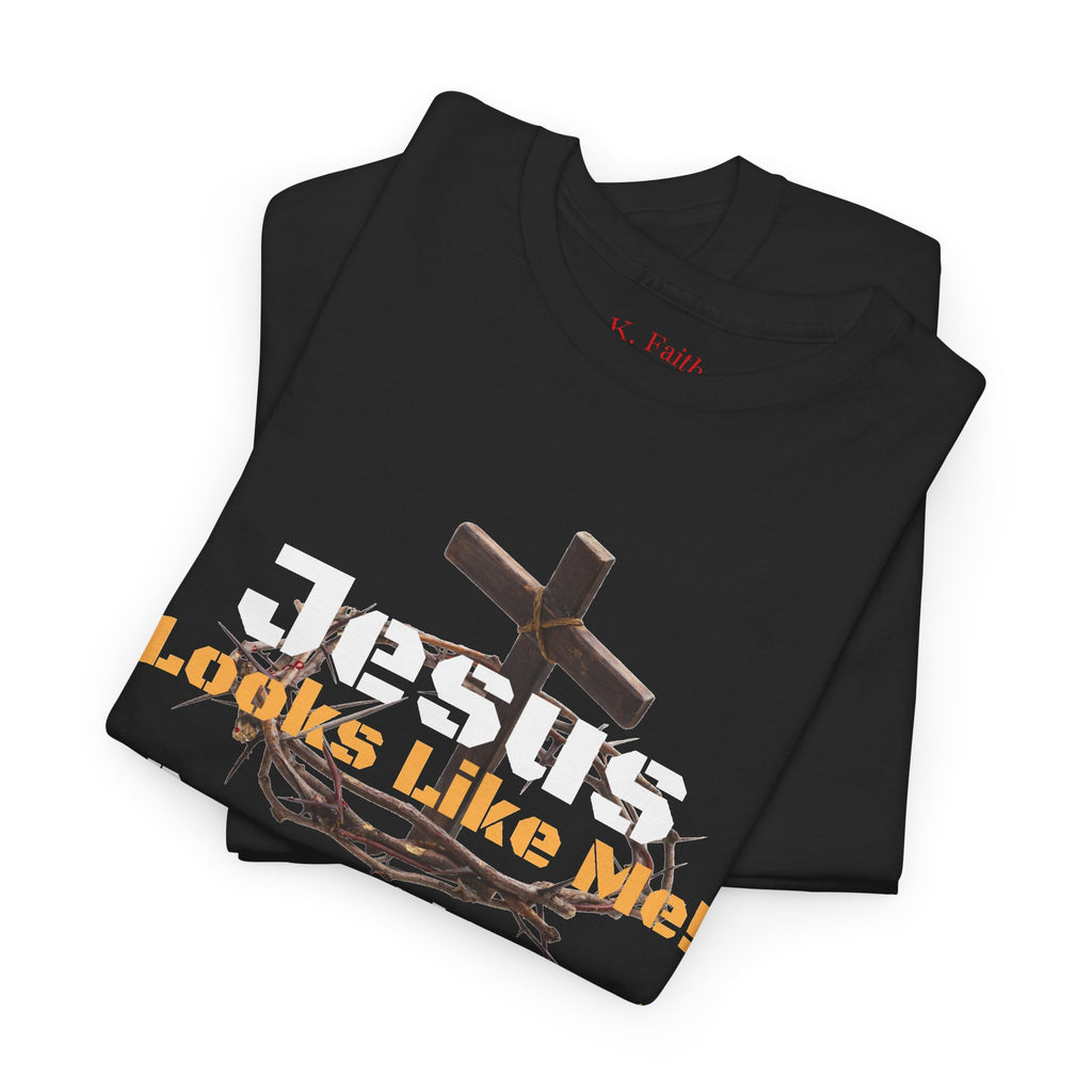 Jesus Looks Like Me Graphic Tee | Faith Christian Shirt