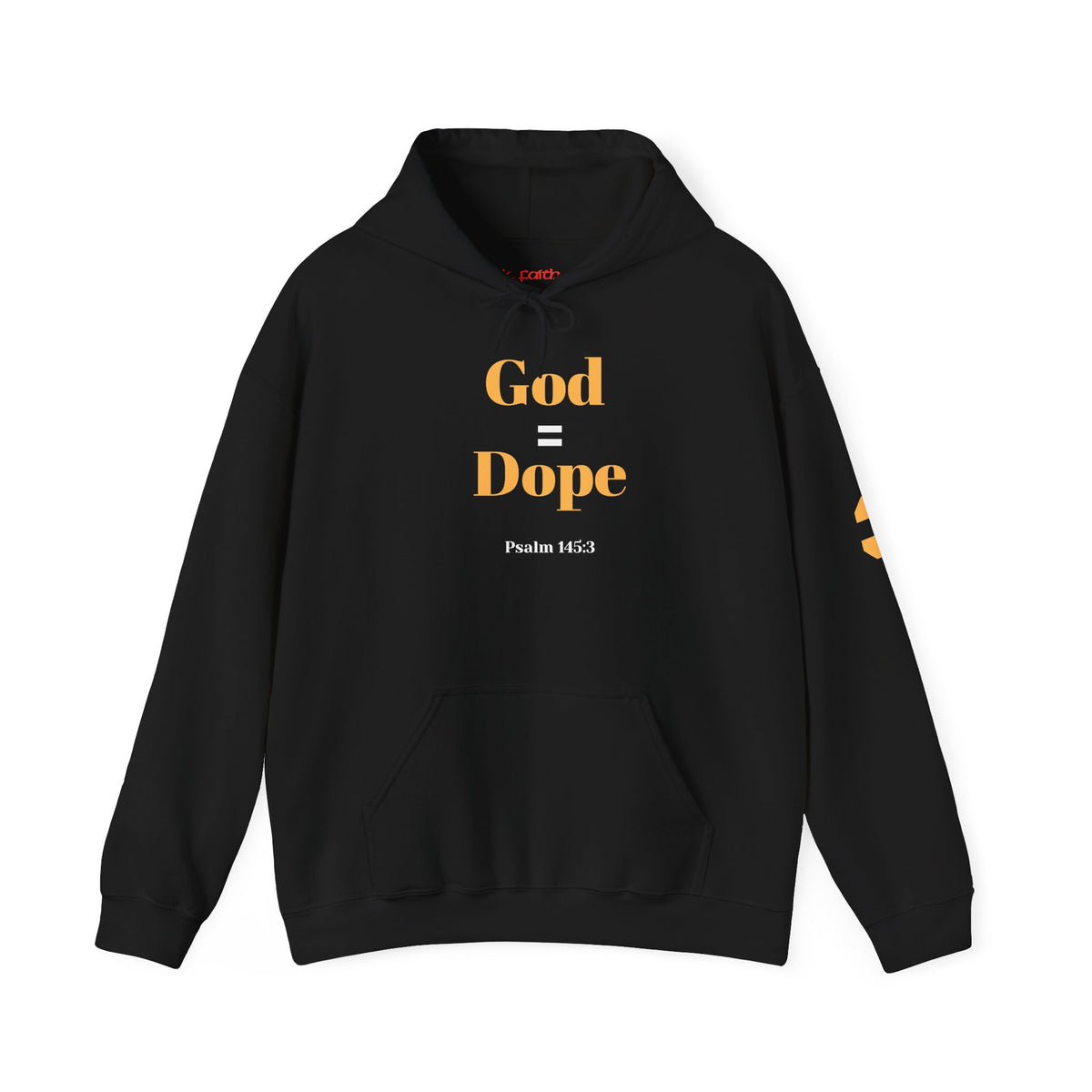 God Is Dope Psalm 46:1 Faith-Based Hoodie
