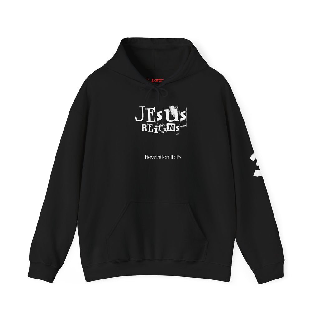 Jesus Reigns Revelation 1:5 Christian Hoodie