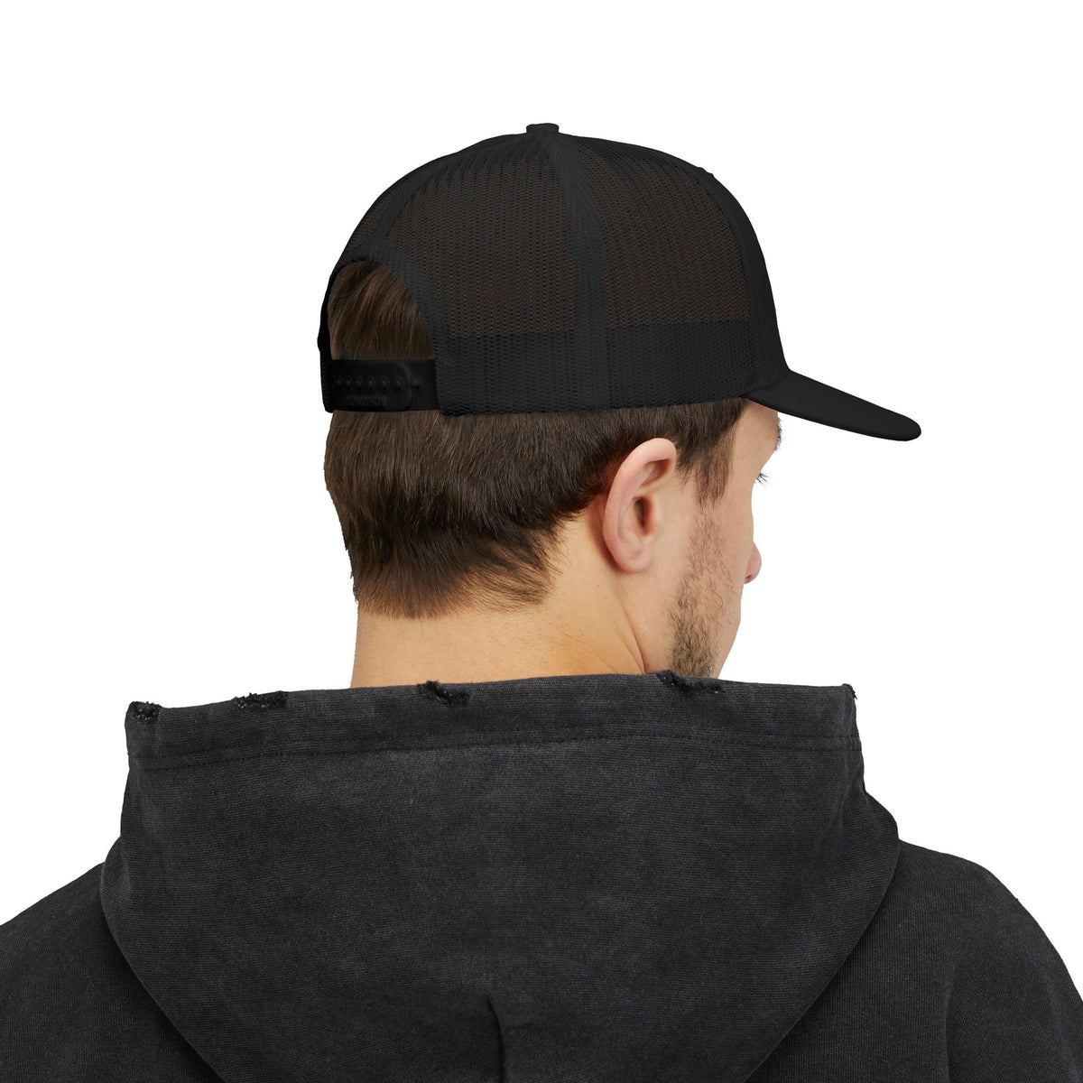 Sexy & Saved Tropical Caribbean Vibes Stack Trucker Cap | Faith Graphic Snapback