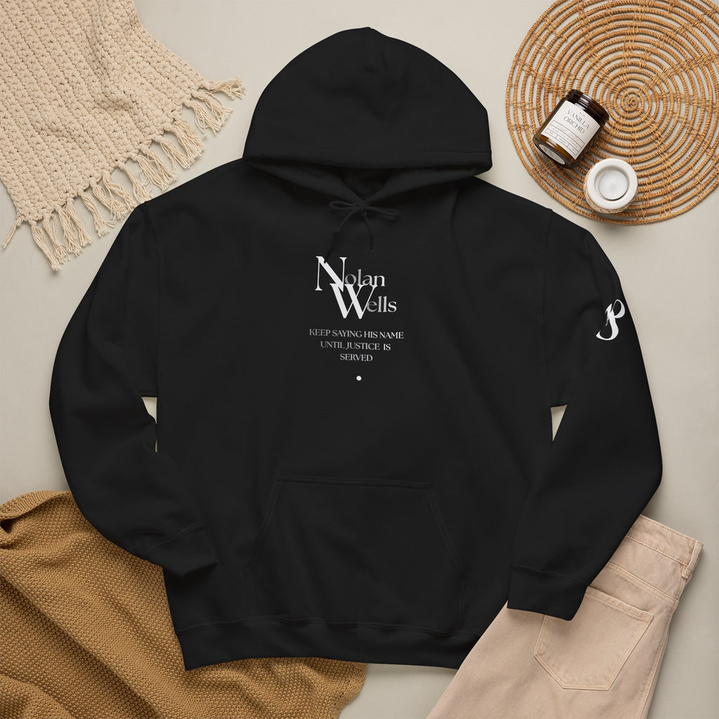 Nolan Wells “Say His Name” Justice Inspired Hoodie