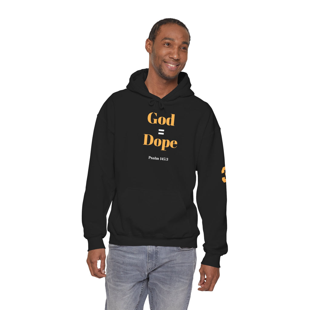 God Is Dope Psalm 46:1 Faith-Based Hoodie