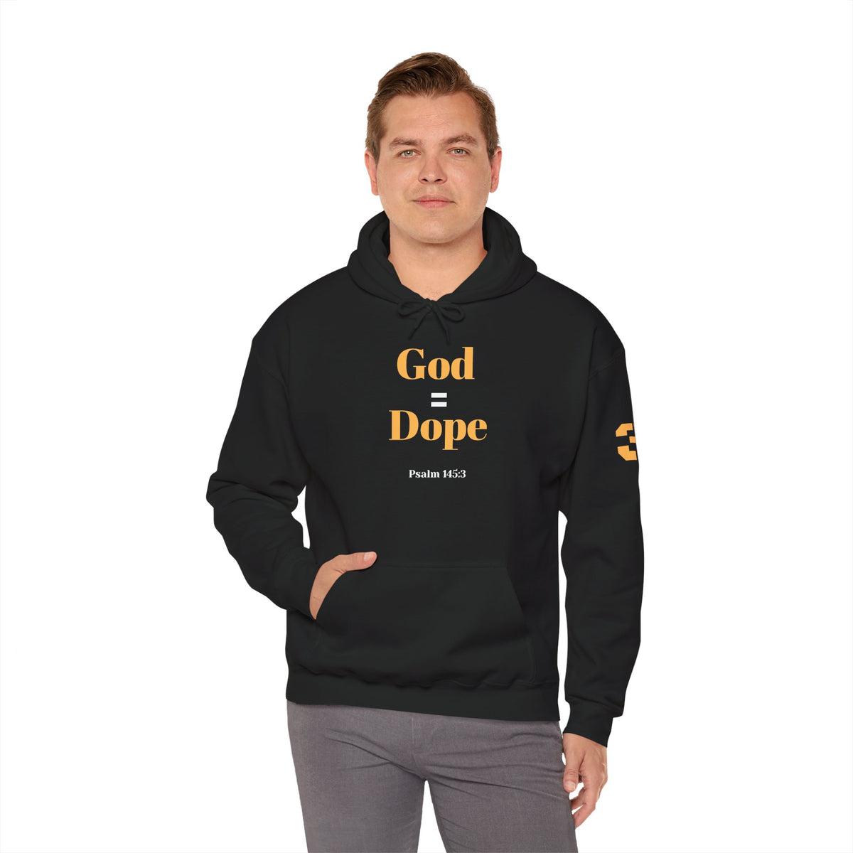 God Is Dope Psalm 46:1 Faith-Based Hoodie