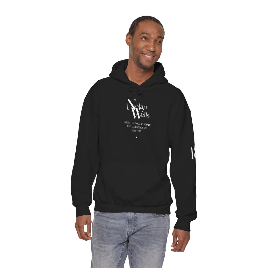 Nolan Wells “Say His Name” Justice Inspired Hoodie