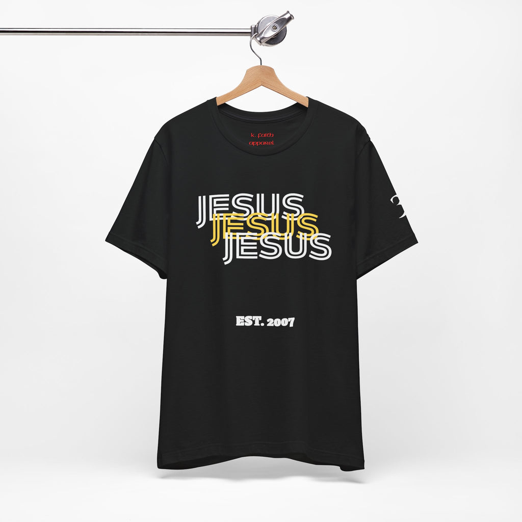 Jesus Gold 3-N-1 T-Shirt - Christian Faith Graphic Tee