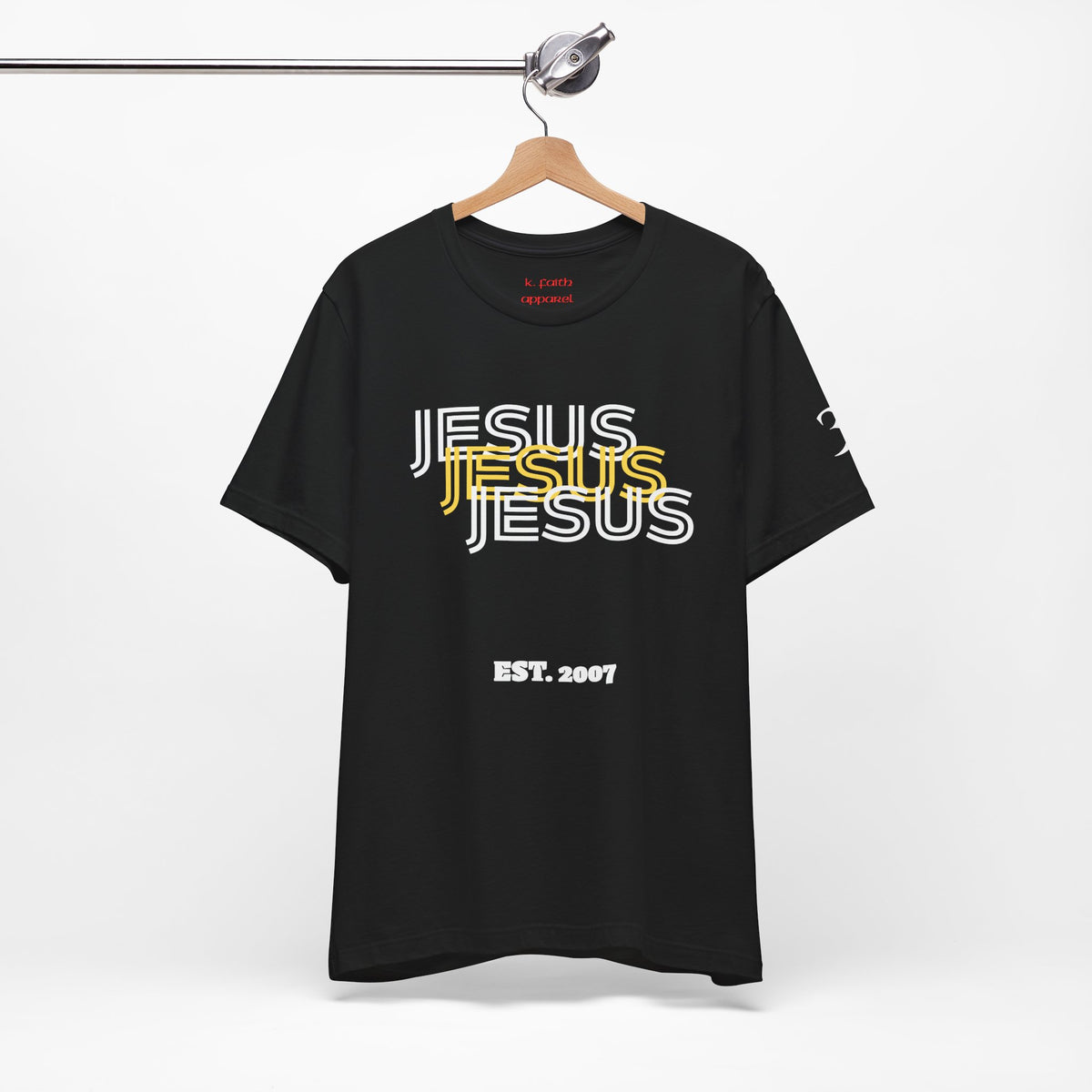 Jesus Gold 3-N-1 T-Shirt - Christian Faith Graphic Tee