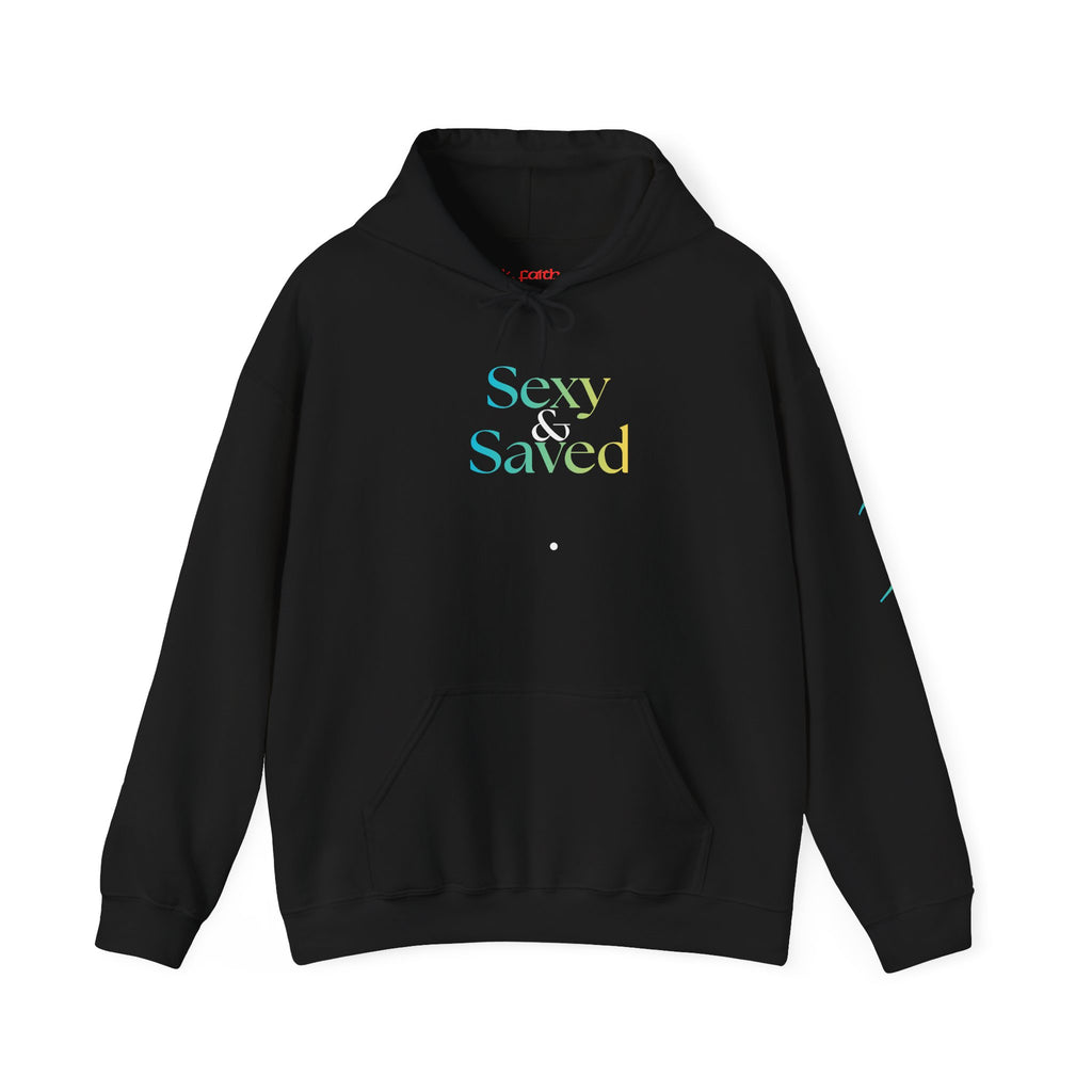 Sexy & Saved Period Caribbean Vibes Christian Faith Hoodie