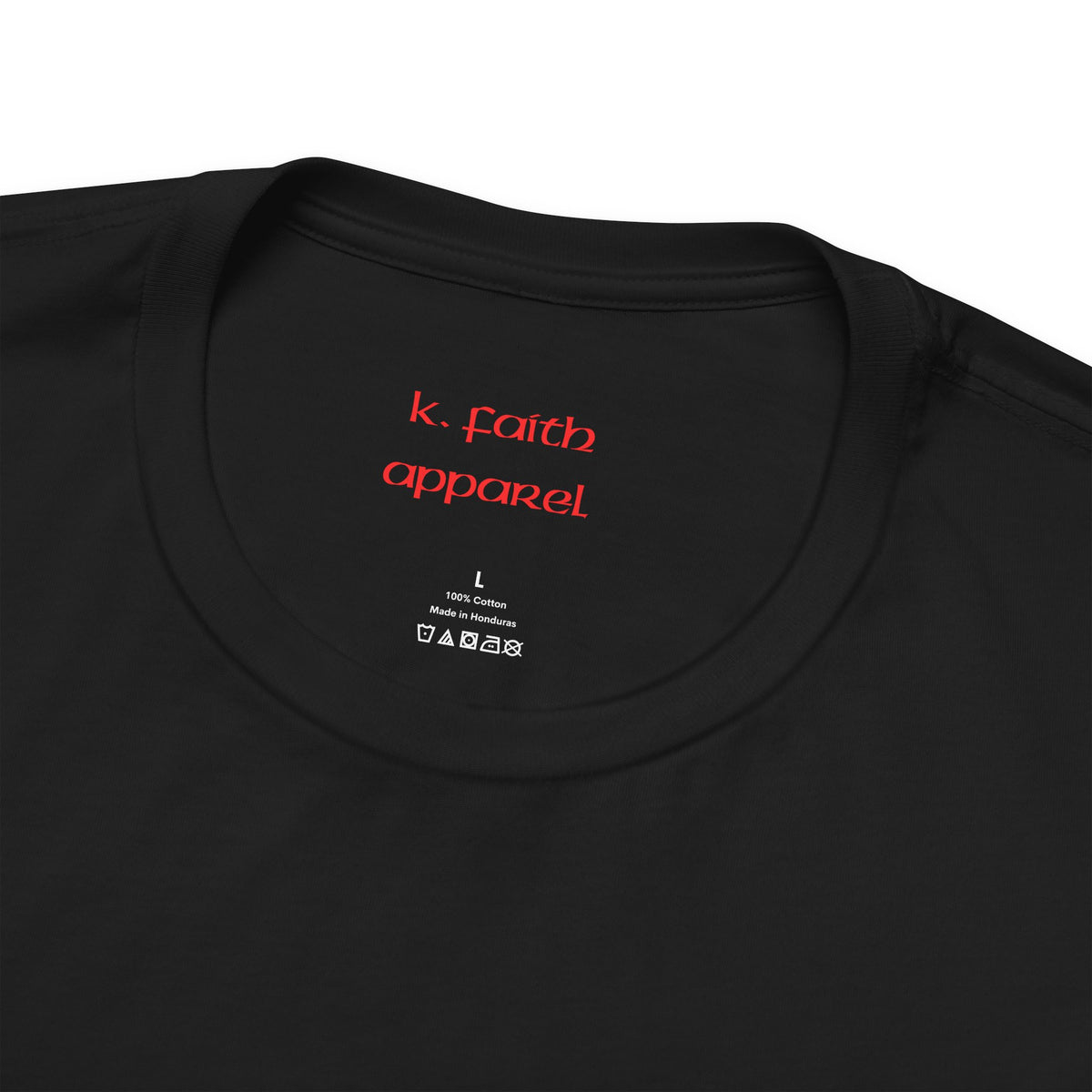God is the G.O.A.T Gold  Horizontal T-Shirt - Christian Faith Graphic Tee