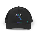 GO.D is G.O.A.T VICTORY VerticalTrucker Hat | Retro Script Faith Statement