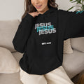 Jesus 3N1 Baby Blue Faith Hoodie