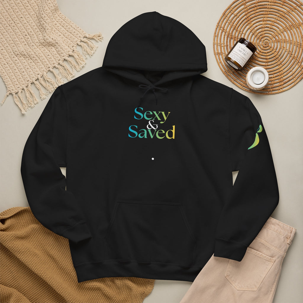 Sexy & Saved Period Caribbean Vibes Christian Faith Hoodie