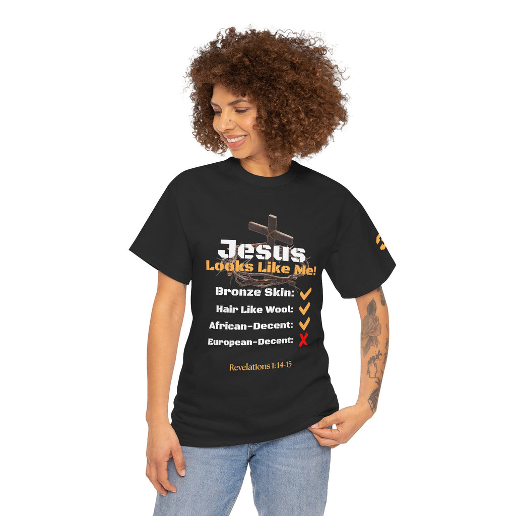 Jesus Looks Like Me Graphic Tee | Faith Christian Shirt