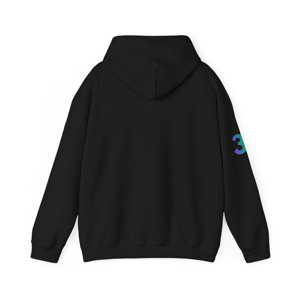 GOD is G.O.A.T Grape Splash Palms 99.3” Faith-Inspired Hoodie