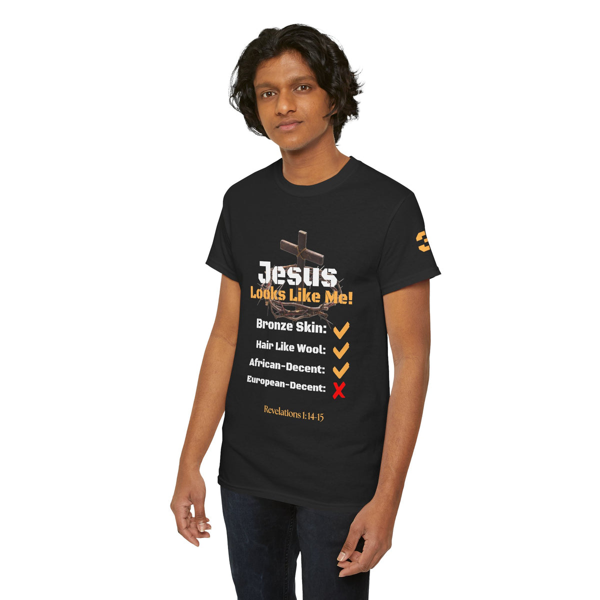 Jesus Looks Like Me Graphic Tee | Faith Christian Shirt