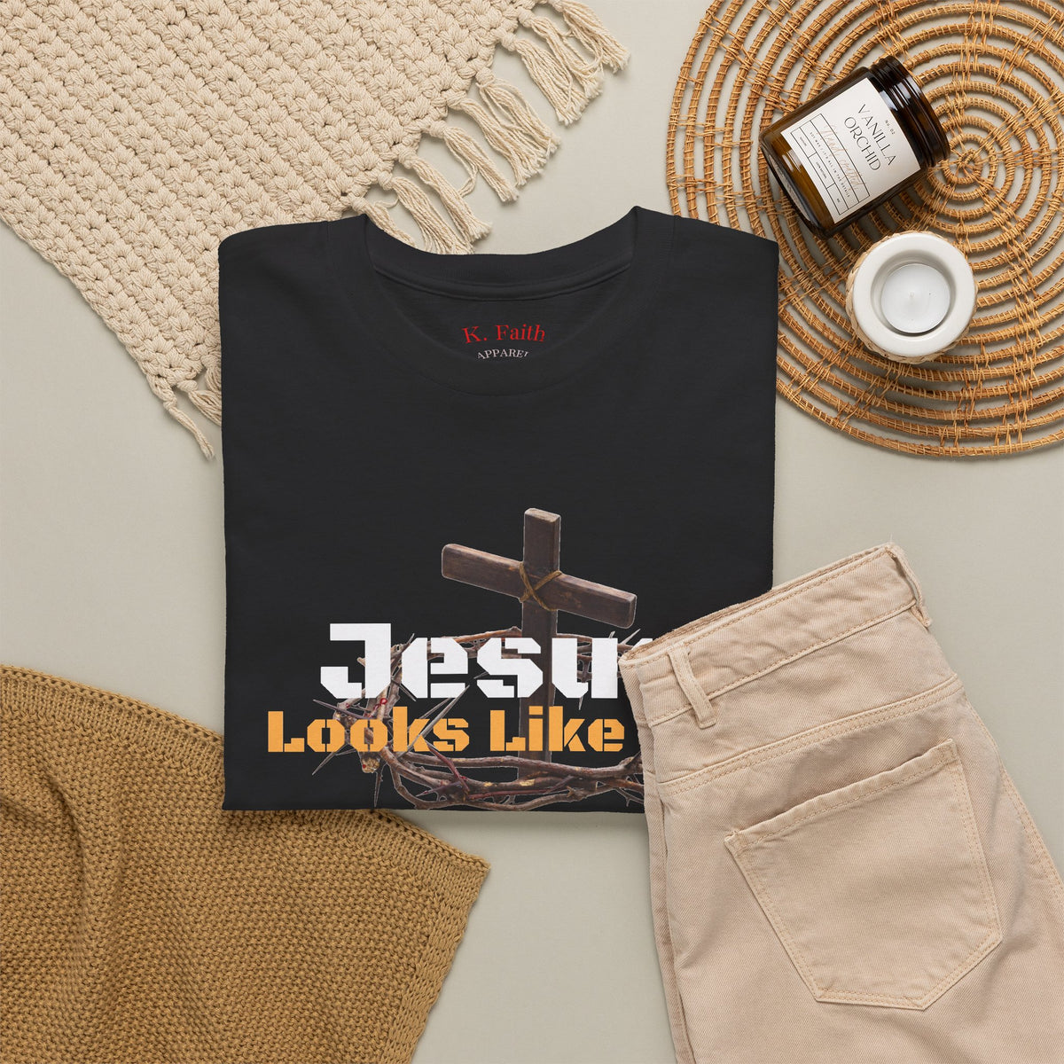 Jesus Looks Like Me Graphic Tee | Faith Christian Shirt