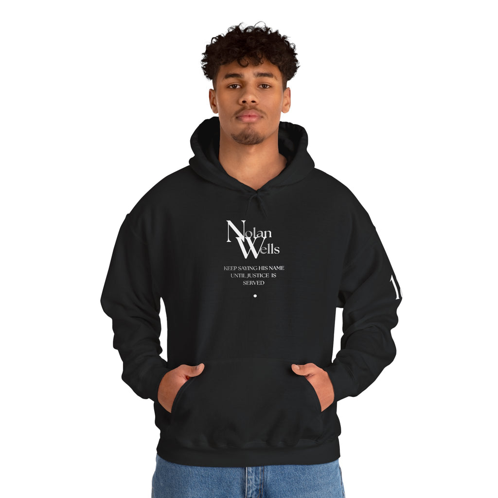Nolan Wells “Say His Name” Justice Inspired Hoodie