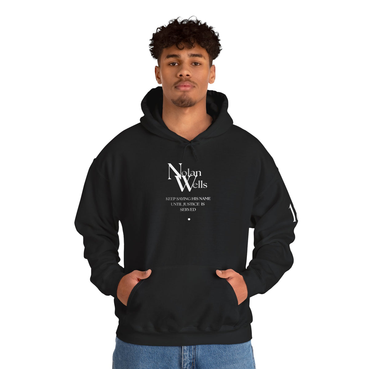 Nolan Wells “Say His Name” Justice Inspired Hoodie