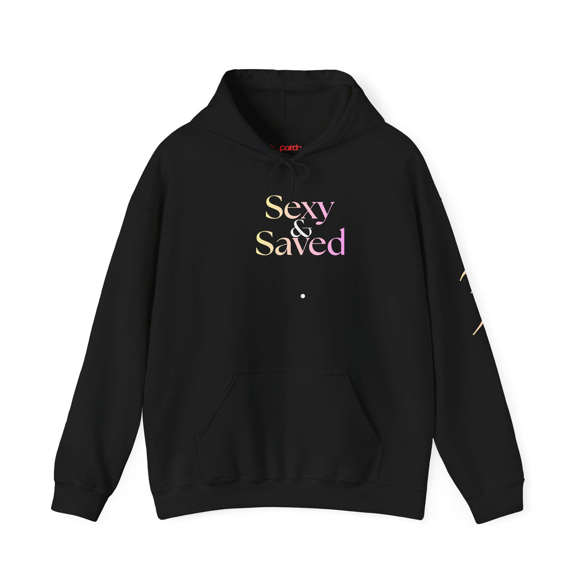 Sexy & Saved Period Sunrise Bliss Christian Faith Hoodie