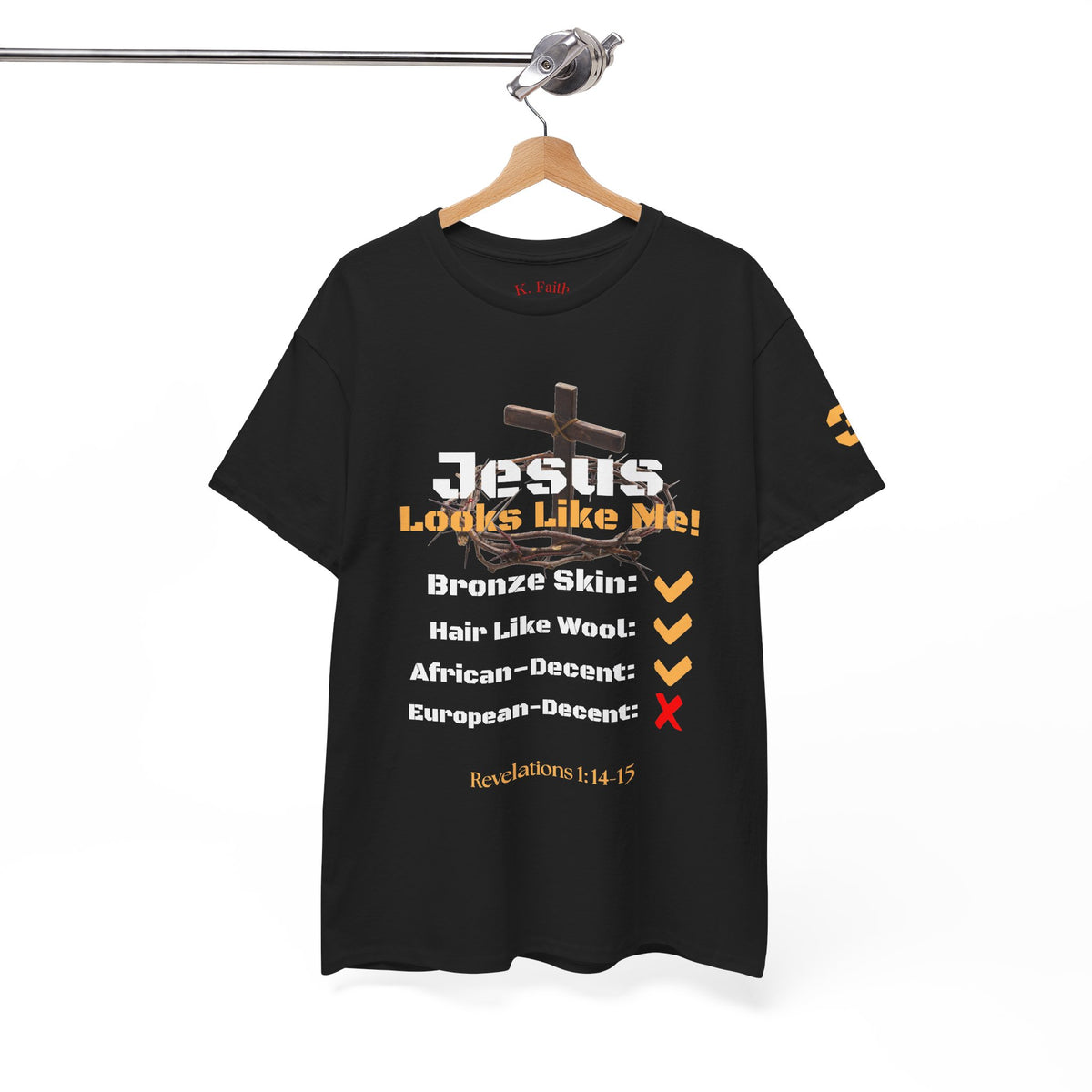 Jesus Looks Like Me Graphic Tee | Faith Christian Shirt
