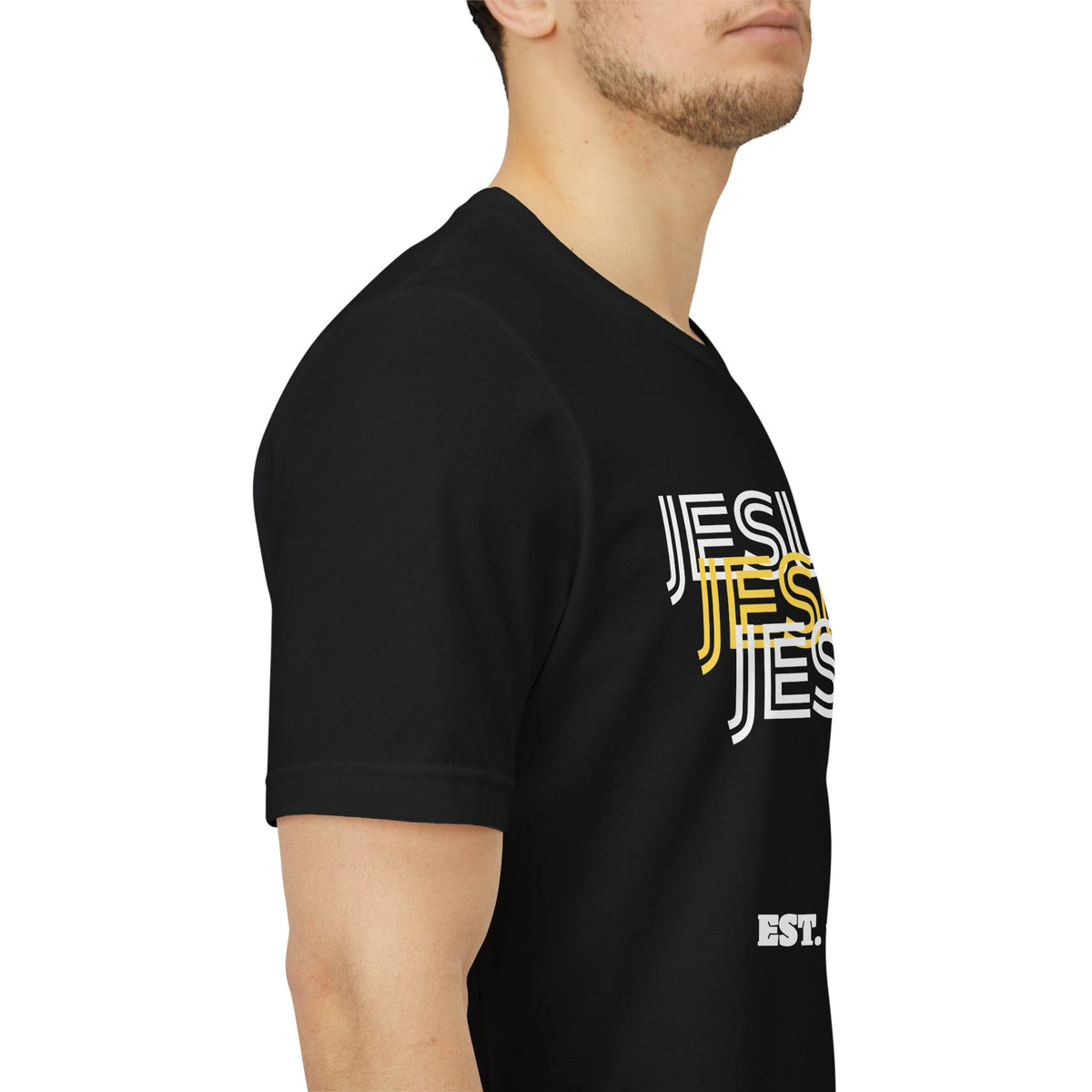 Jesus Gold 3-N-1 T-Shirt - Christian Faith Graphic Tee