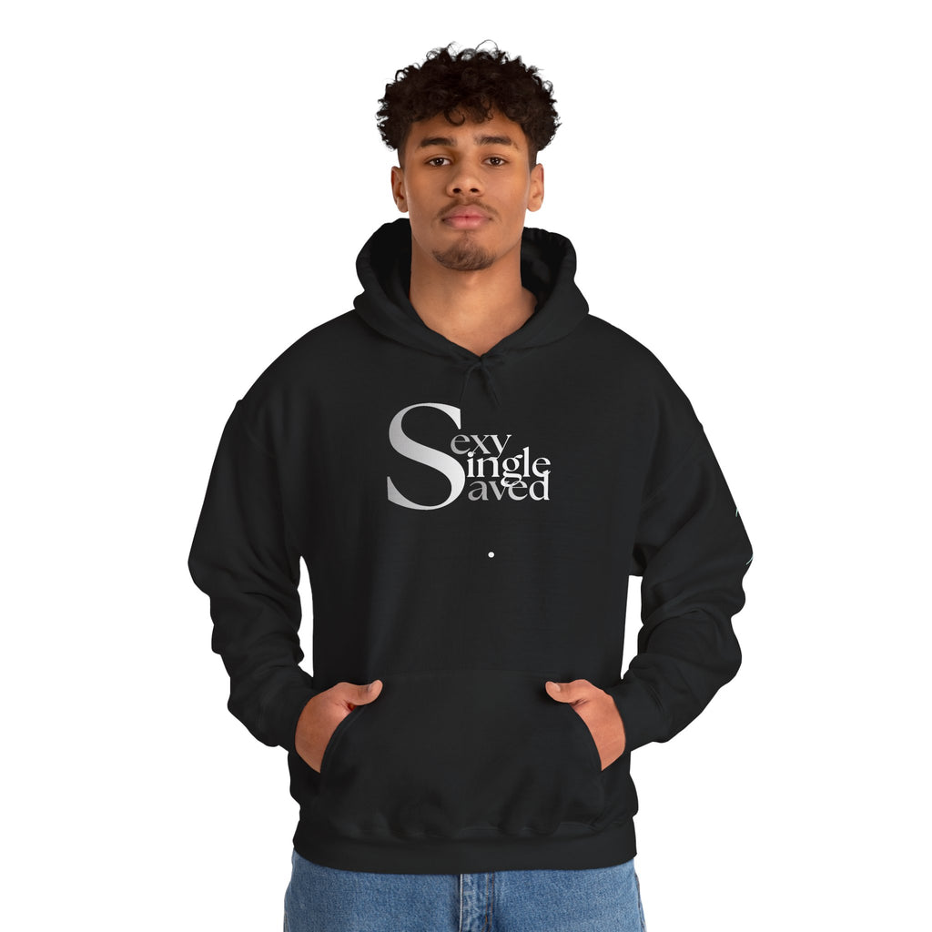 Sexy Single Saved Period Grey Blend Unisex Hoodie