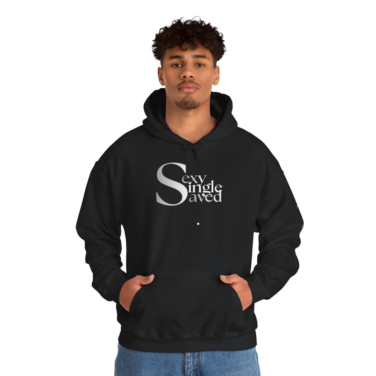 Sexy Single Saved Period Grey Blend Unisex Hoodie